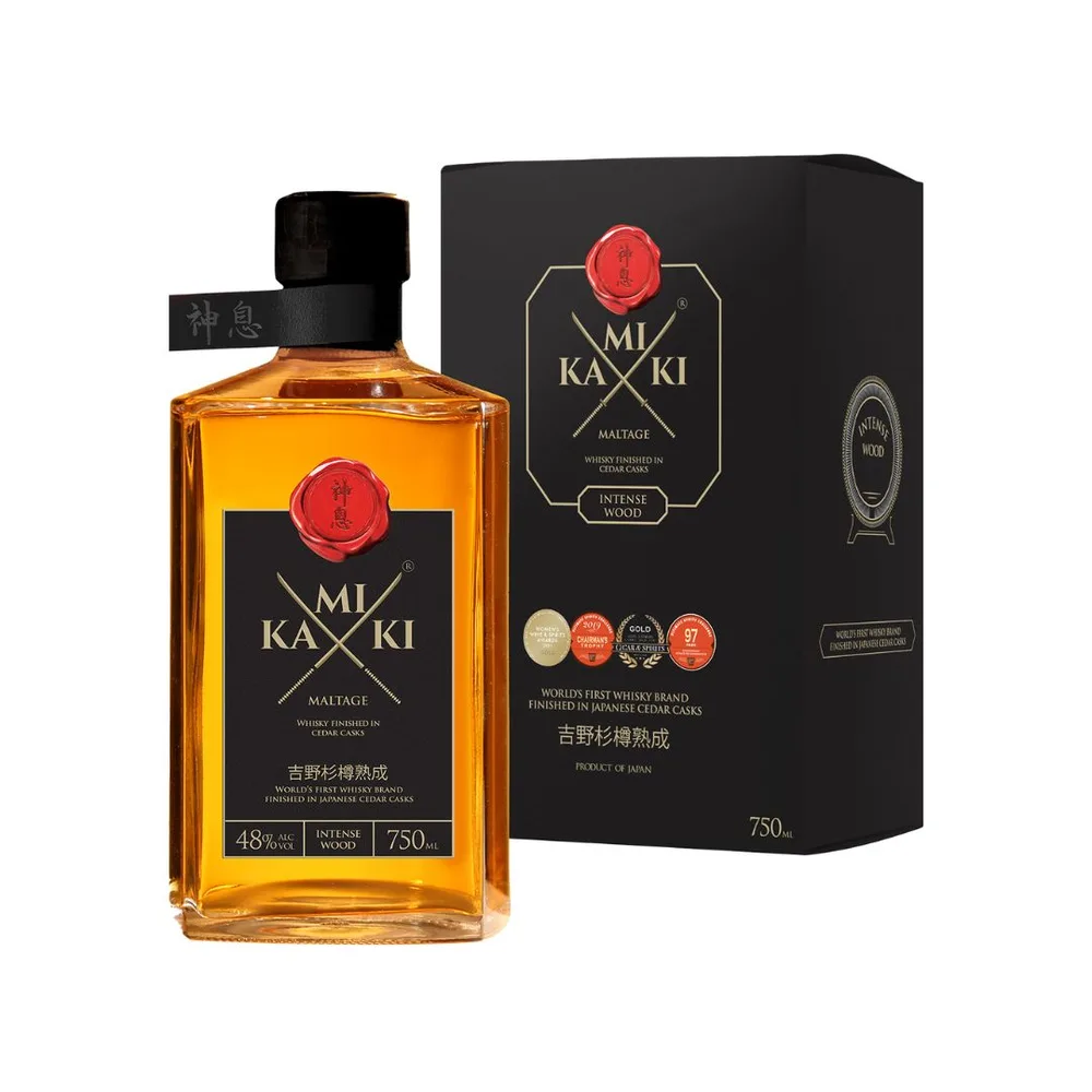 Kamiki Malt Japanese Whisky-Intense Wood 750ml