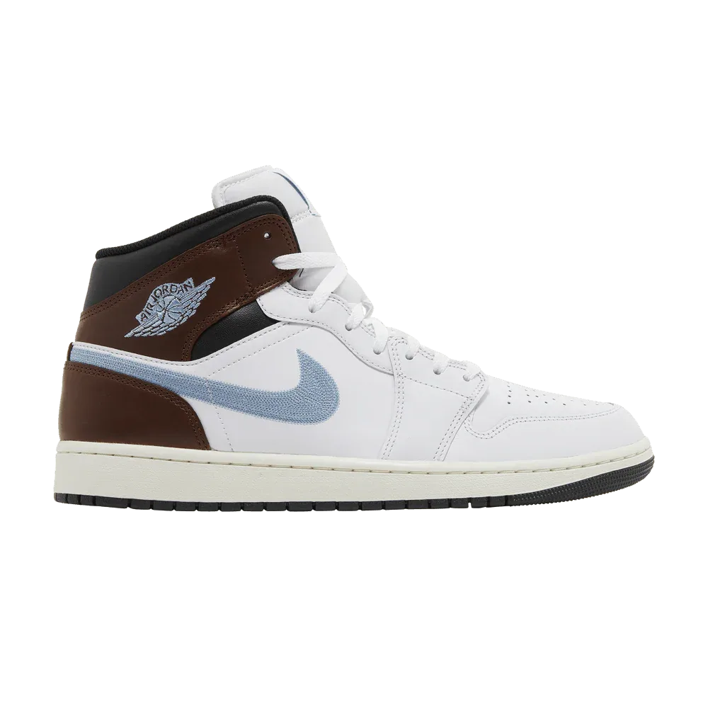 Air Jordan 1 Mid SE Brown Blue Grey