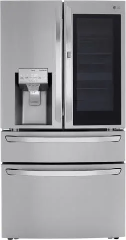 LG 30 Cu. Ft. Smart Wi-Fi Enabled Instaview Door-in-Door Refrigerator