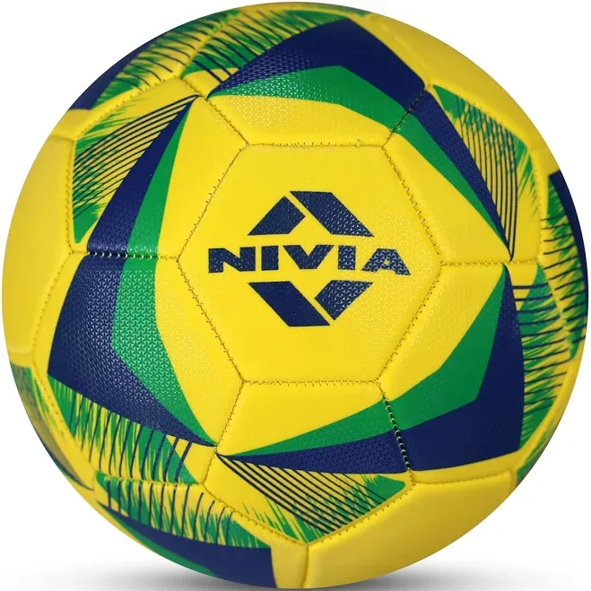 Nivia Football Air Strike Yellow
