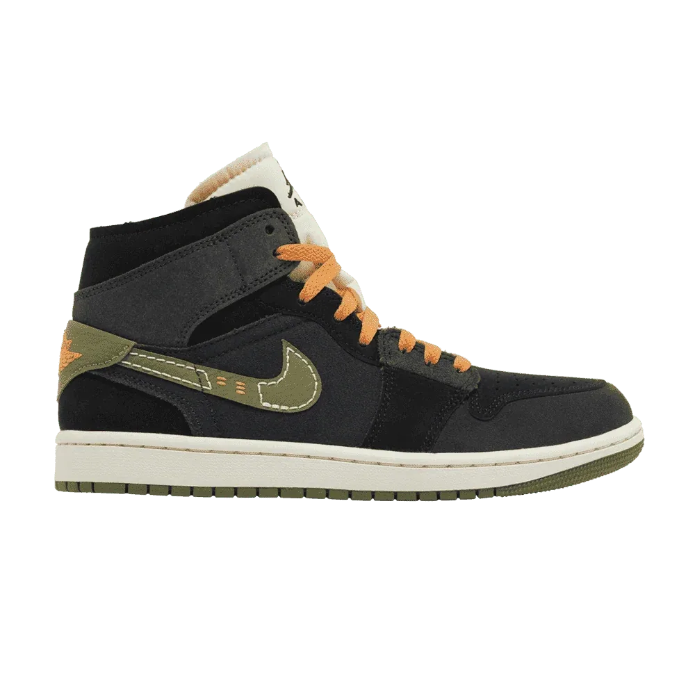 Air Jordan 1 Mid SE Craft Anthracite Light Olive