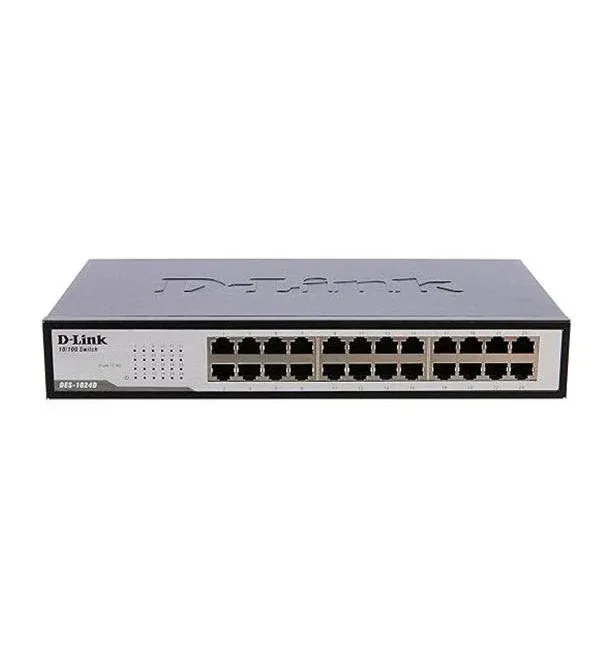 D-Link DES-1024D 24-Port 10/100Mbps Desktop Switch