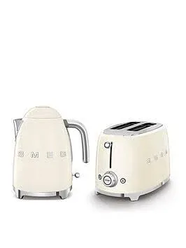 Smeg Kettle & 2 Slice Toaster