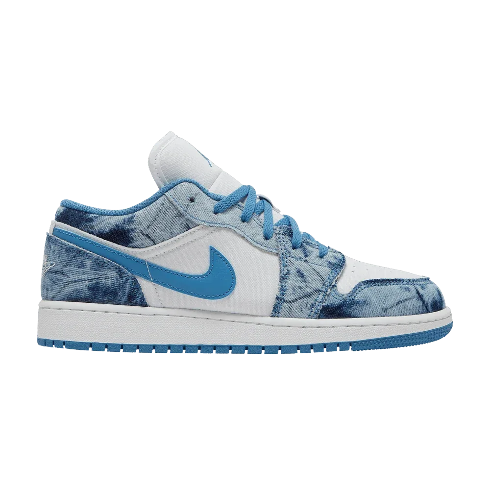 Air Jordan 1 Low GS Washed Denim
