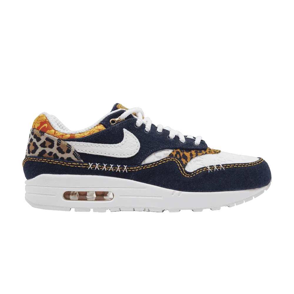 Air Max 1 Premium Denim Leopard
