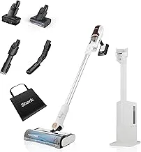 Clean & Empty Cordless Vacuum Cleaner with Auto-Empty System, Lightweight Anti Hair Wrap Vacuum with Pet & Crevice Tools