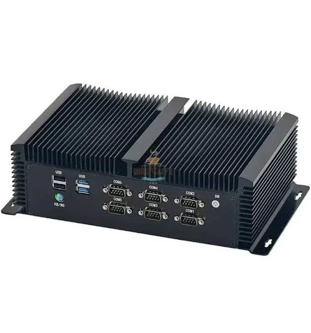 Intel i7 1255U Industrial Mini PC with 6 COM Ports 16GB RAM & 1TB SSD