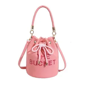Brand Fashion Womens Bucket Bag - High Quality Casual Shoulder Bag - Elegant Designer Luxury Crossbody Handbag