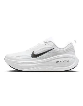 Nike Vomero Plus sneakers in white and metallic gray