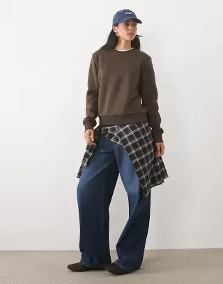 JJ Rebel sweatshirt in brown - part of a set