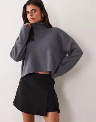 Vila mini skort in black