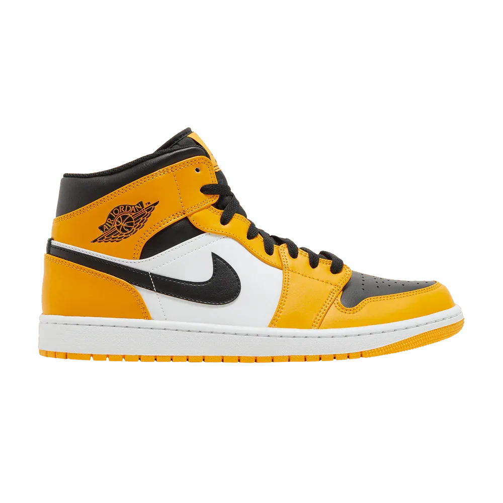 Air Jordan 1 Mid Reverse Yellow Toe