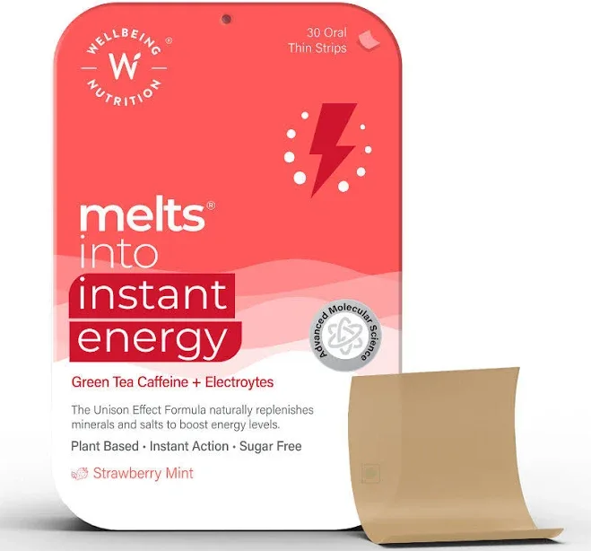 Wellbeing Nutrition Melts Instant Energy