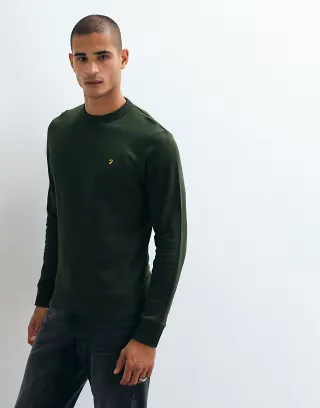 Farah Hemming crewneck sweatshirt in green