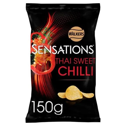 Sensations Thai Sweet Chilli Crisps Walkers