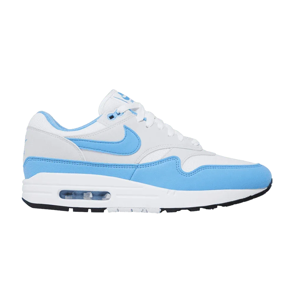 Air Max 1 White University Blue