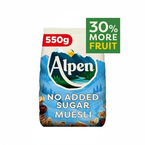 Alpen Muesli No Added Sugar 550 g