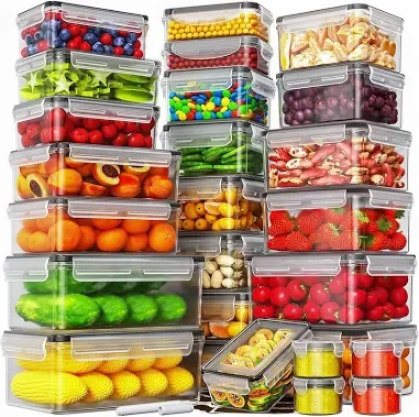 52 Piece Airtight Food Storage Containers Set with Lids