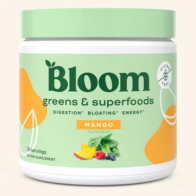 Bloom Nutrition Greens & Superfoods Powder