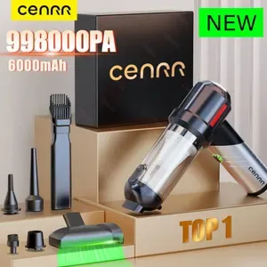 CENRR 998000PA Car Vacuum Cleaner Mini Cordless Powerful Wireless Car Cleaner HandHeld Portable Vacuum Cleaner Home Appl