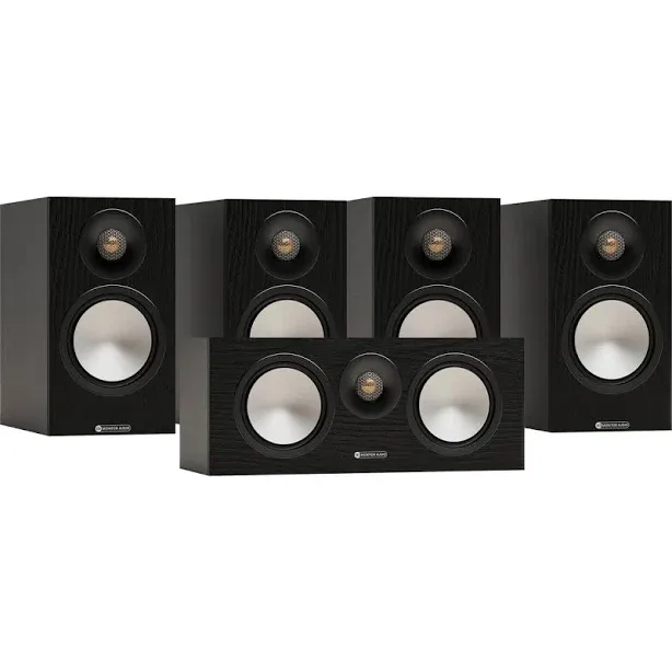 Monitor Audio Bronze 50 7G 5.0 black - Bookshelf Speaker Package