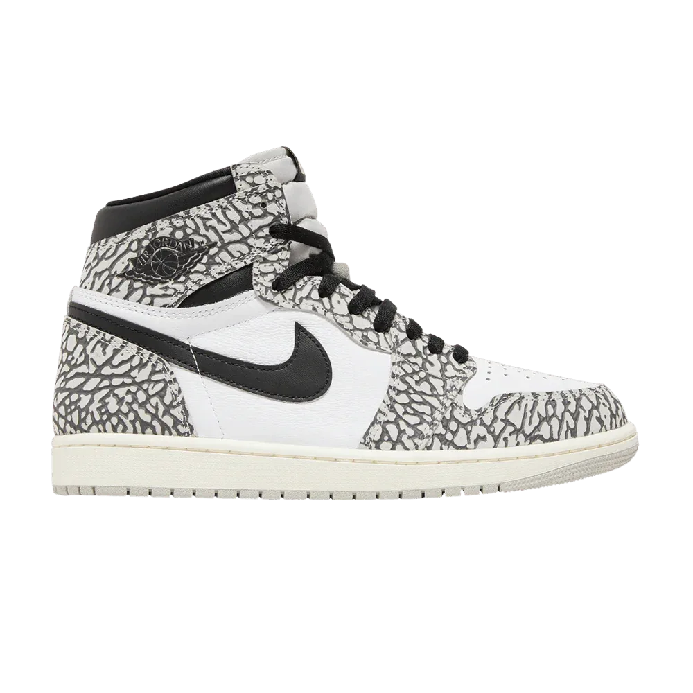 Air Jordan 1 Retro High OG White Cement