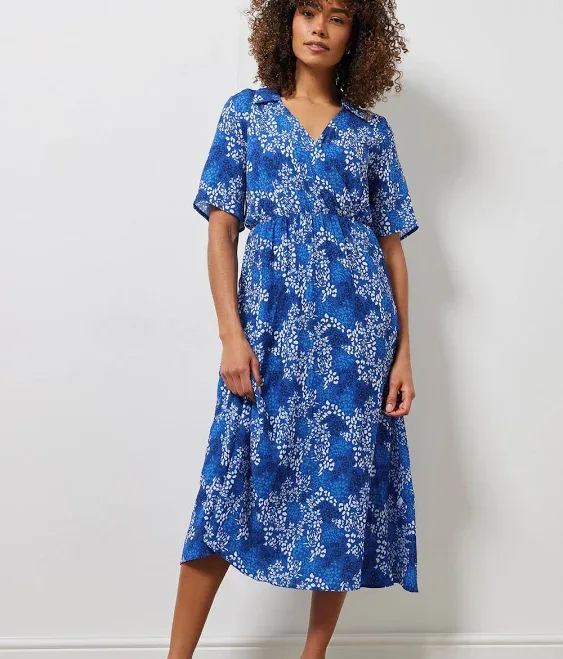 M&Co Women's Abstract Maxi Dress