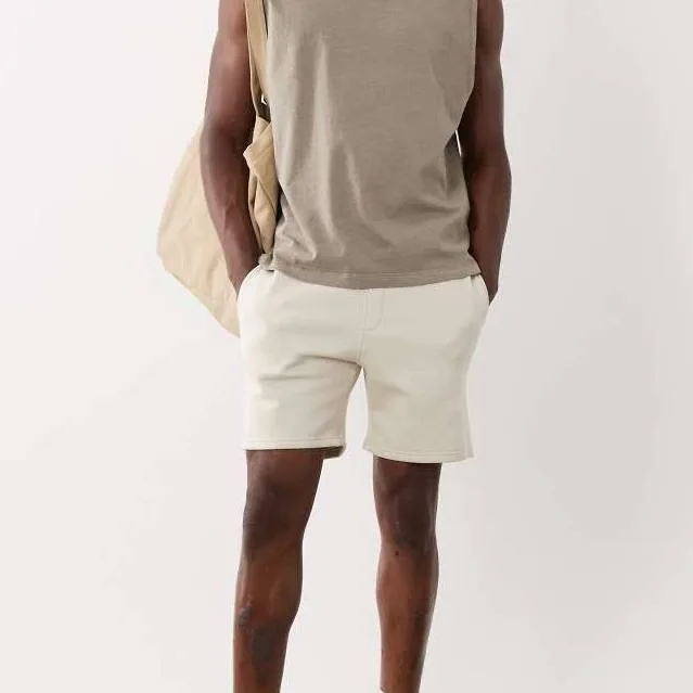 ASOS Design Essentials Slim Mid Length Jersey Shorts