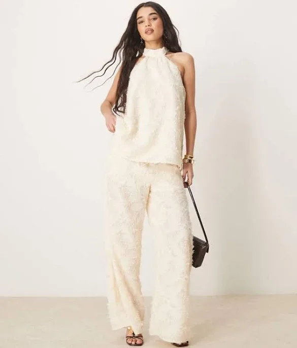 ASOS Design Tailored Halter Neck Top