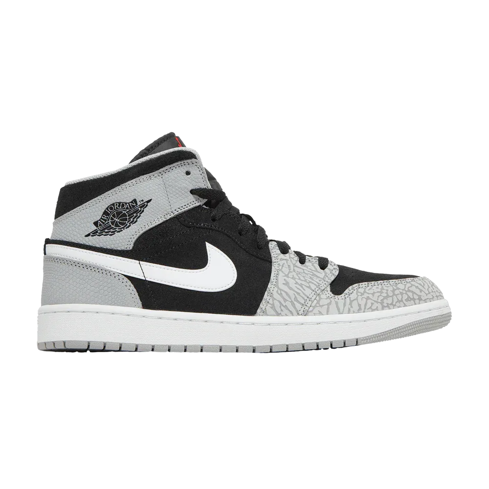 Air Jordan 1 Mid SE Elephant Print