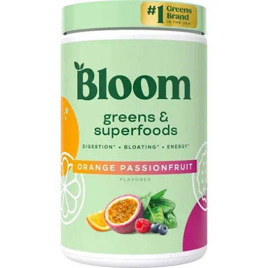 Bloom Nutrition Greens and Superfoods Powder