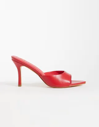 SEQWL Ocon heeled sandals in red