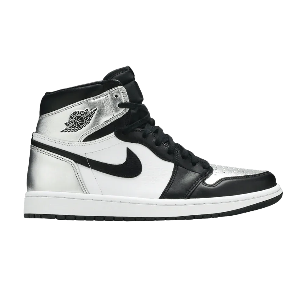 Air Jordan 1 Retro High Silver Toe
