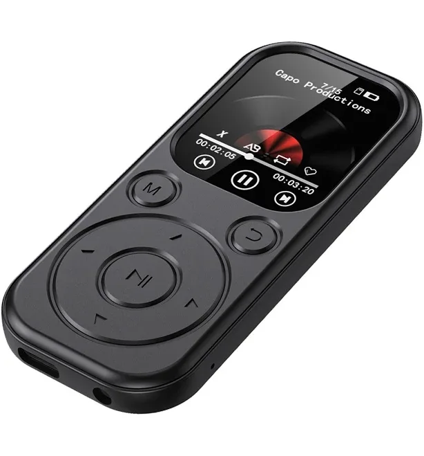 Bluetooth 5.4 Hifi Mp3 Player Mp4 Media Fm Radio Audio Recorder Music