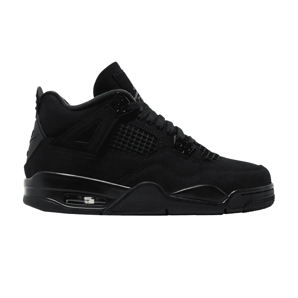 Air Jordan 4 Retro GS Black Cat 2025