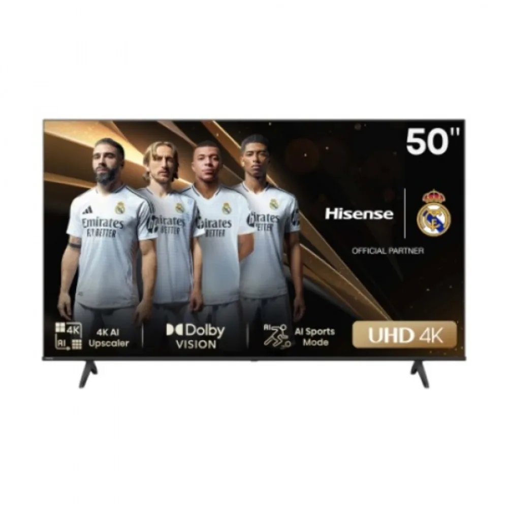 Hisense 50" Uhd 4k Smart Tv,3hdmi,2usb,1av,free Wall