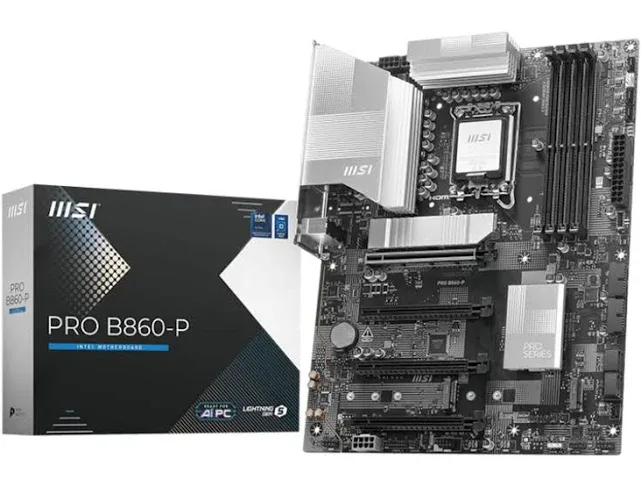 MSI PRO B860-P Motherboard Intel B860 LGA 1851 ATX