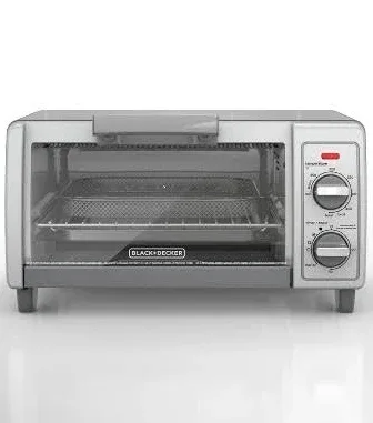 BLACK+DECKER TO1700SG 4-Slice Toaster Oven