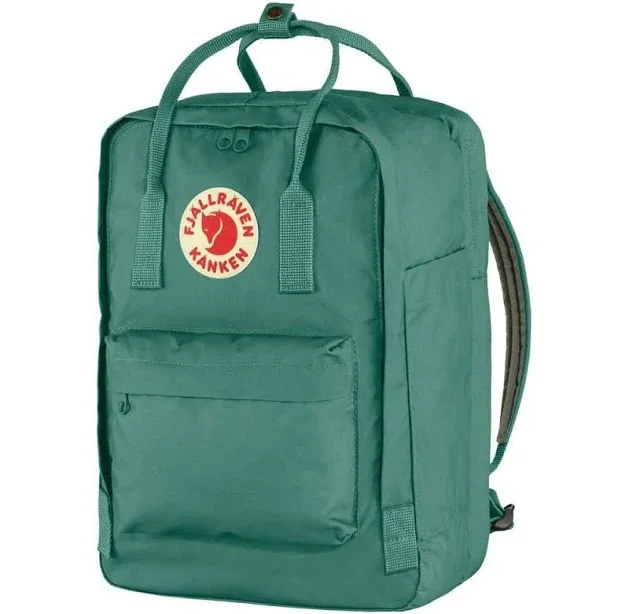 Fjallraven Kanken Laptop Backpack 15 Frost Green Comfortable And