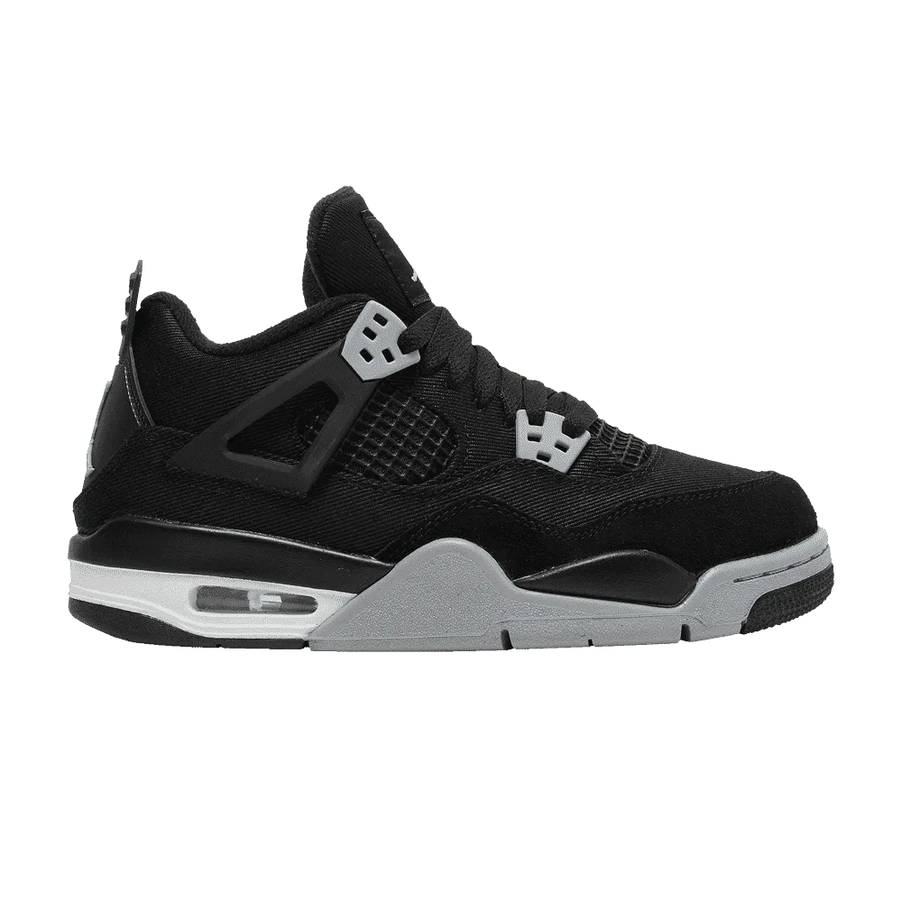 Air Jordan 4 Retro SE Black Canvas