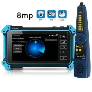 Other Electronics IPC 5200 Plus Full HD 8MP Ip Cvi Tvi Ahd Cvbs Monitor Camera IP Discovery 5inch I Touch Screen PTZ Con