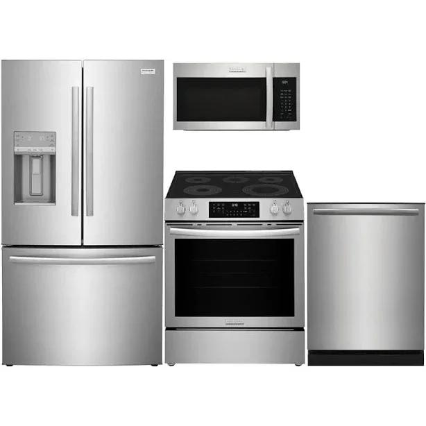 Frigidaire Gallery 4 Pc. Stainless Steel French Door Kitchen Package