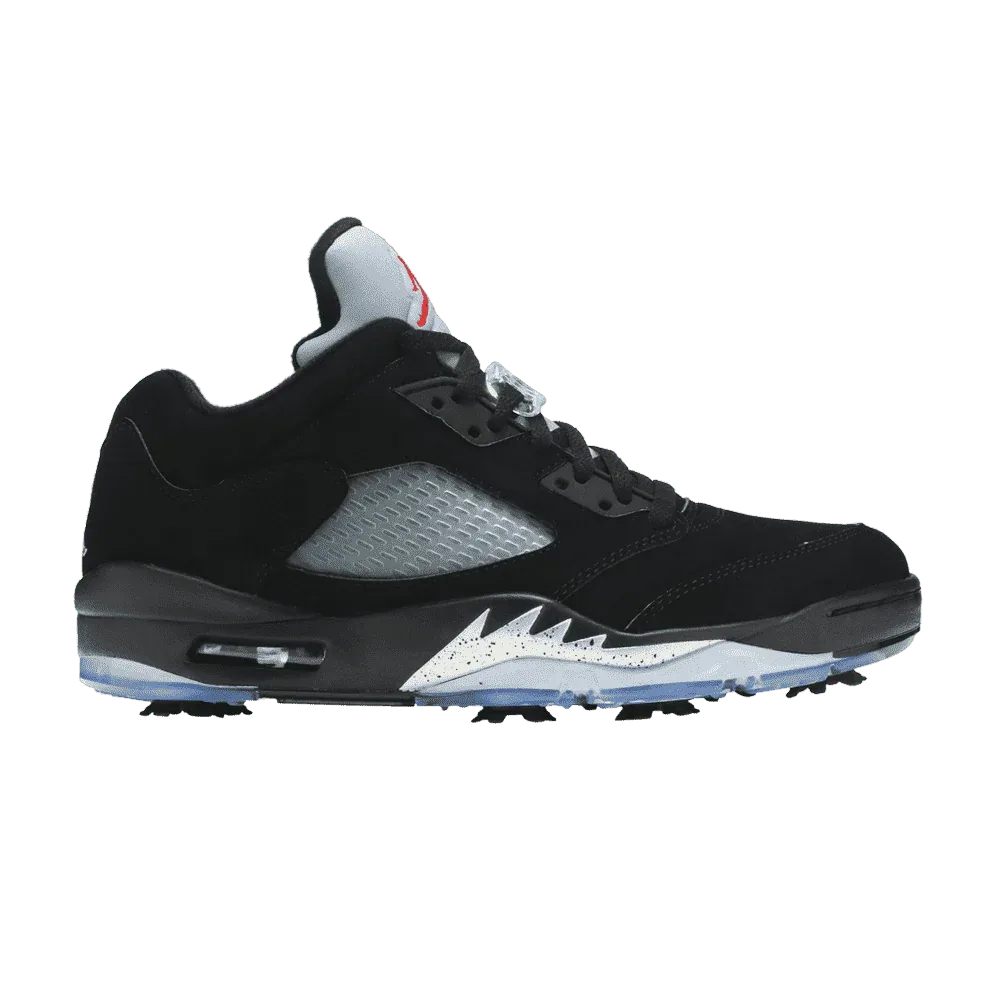 Air Jordan 5 Low Golf Black Metallic