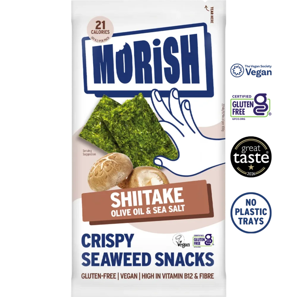 Crispy Shiitake Seaweed Snacks