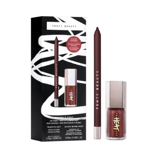 Fenty Beauty Brown'd Pout Lip Liner + Mini Lip Luminizer Duo