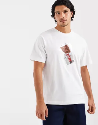 ICECREAM chocolate logo T-shirt in white