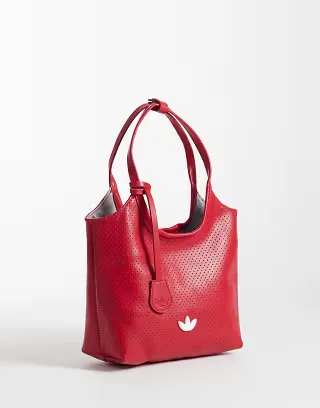 adidas Originals mini tote bag in burgundy