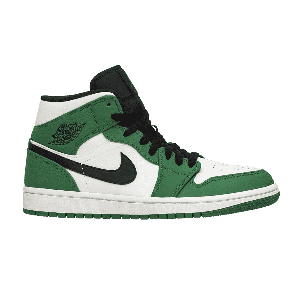 Air Jordan 1 Mid Pine Green