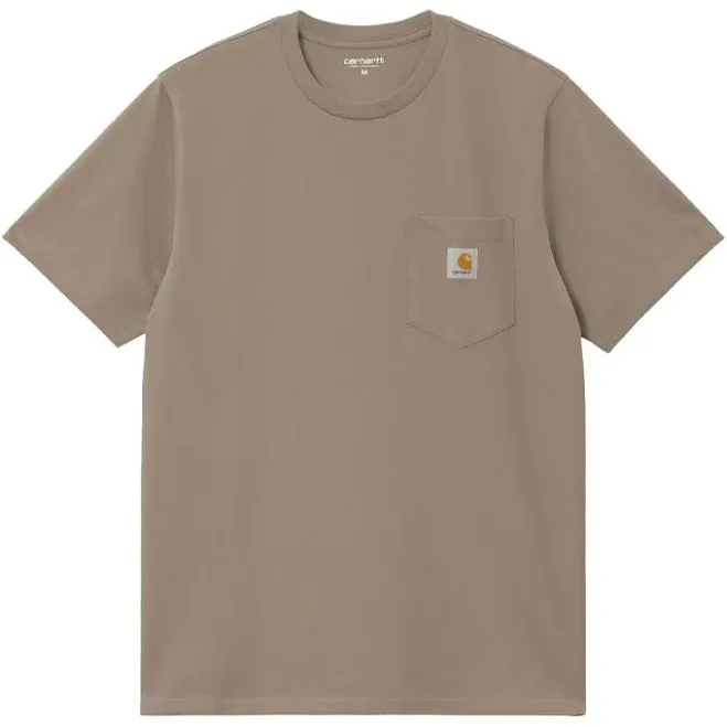 Carhartt WIP Men's Short Sleeve Pocket T-Shirt Iroko – M