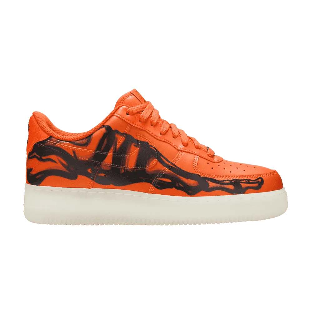 Air Force 1 Low Orange Skeleton